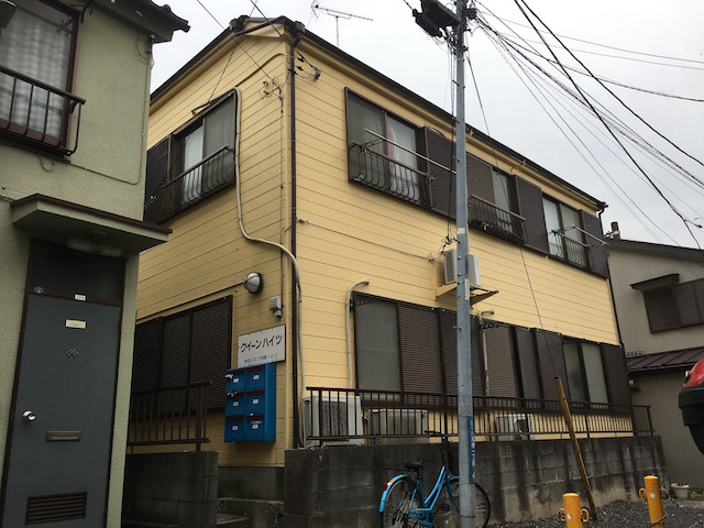 横浜市神奈川区六角橋一丁目　中古アパート-外観